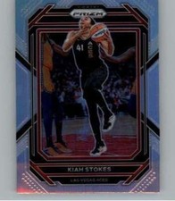 2023 Panini WNBA Prizm Prizms Silver #34 Kiah Stokes Las Vegas Aces