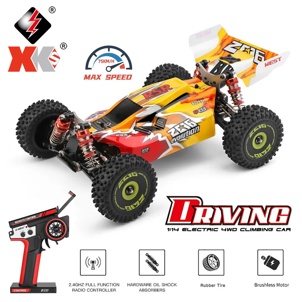 WLtoys XKS Rc Car 144010 Toys Brushless Motor Drift Off Road Racing Model Gift