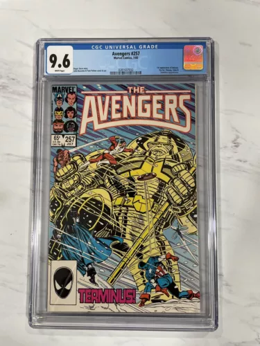 Avengers #257 - Key Issue 1st appearance of Nebula (1985) CGC 9.6 MCU