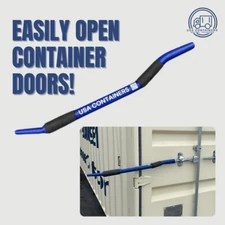 Easy-Open Leverage Bar for Shipping Container Doors And Trailer Straps