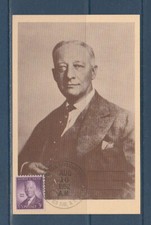 Etc carte maximum USA Etats Unis   Alfred  E.  Smith   1952