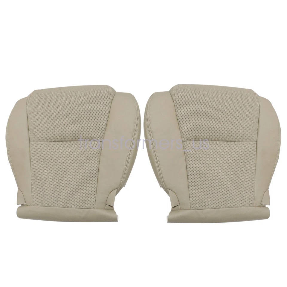 Cubierta de asiento inferior bronceada para conductor y pasajero Lexus GS300 350 GS460 2006-2011 Foto 4 de 4