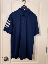 Adidas Mens Floating 3-Stripes Polo Sport Shirt - A480 - New