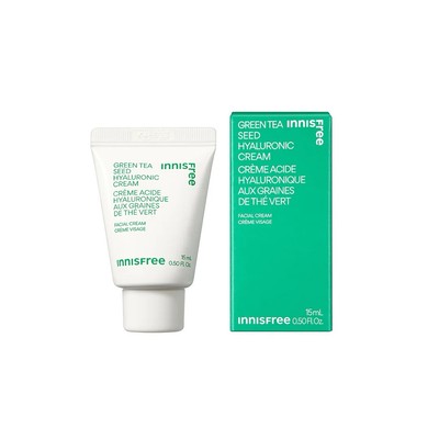 Innisfree Green Tea Seed Hyaluronic Cream 15 ml .5 oz Travel Size NIB