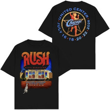 Rush Fifty Something Tour Chicago 2026 T-Shir...