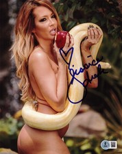 Hot Sexy Jessica Drake Signed 8x10 Photo Adult Star Autograph Beckett Hologram