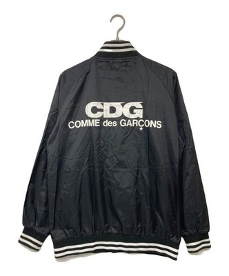 CDG Varsity Jacket Size: XL Black SZ-J006 Men | eBay