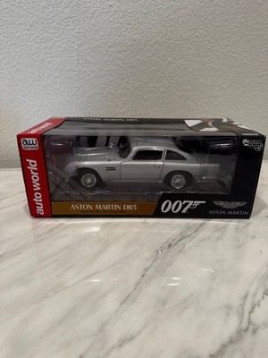 Auto World Aston Martin DB5 Coupe James Bond No Time to Die Silver Birch -...