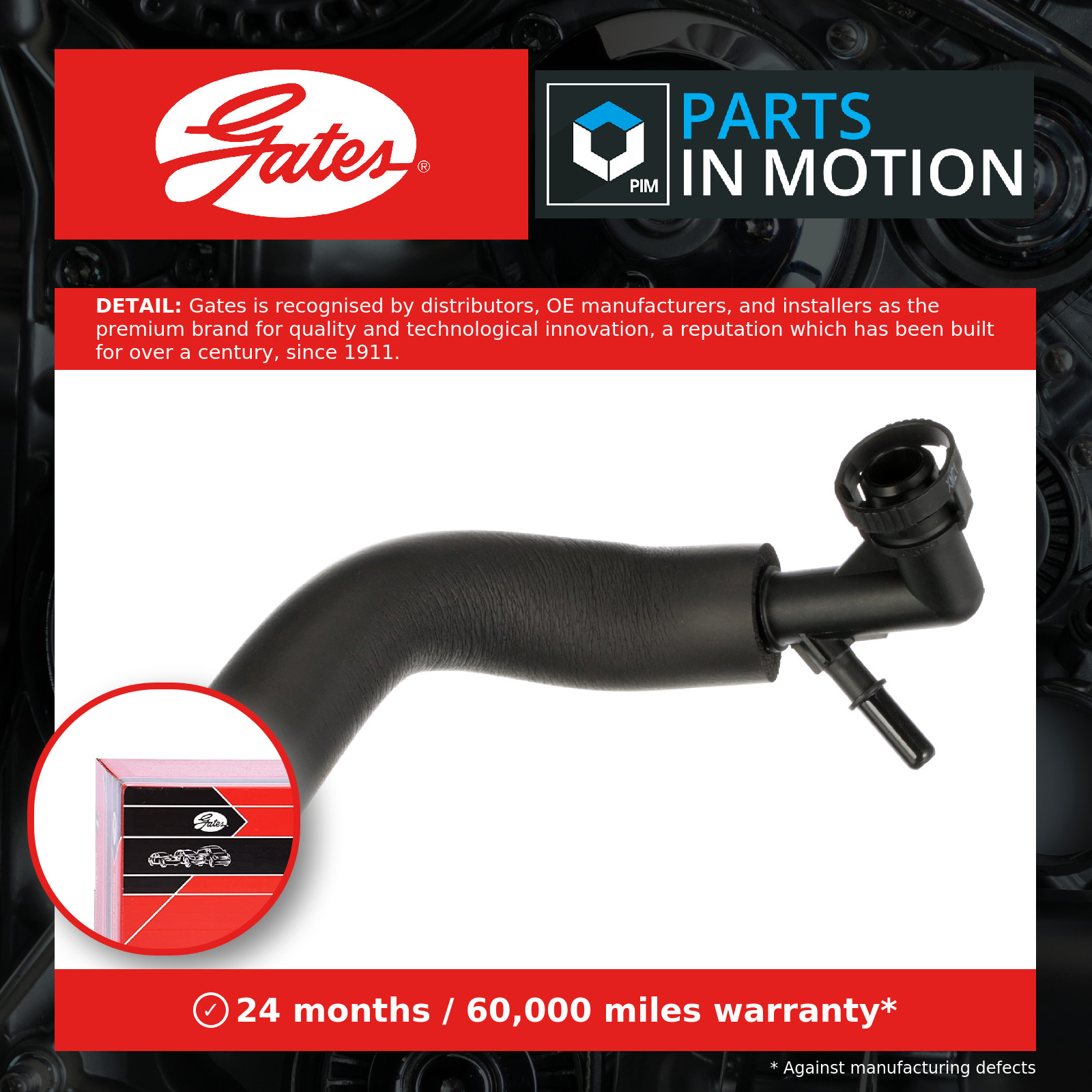 Fits GATES-PRZEWODY EMH141 AIR SUPPLY HOSE BLOWER ⭐UK Stock⭐ - Image 12