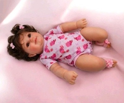 20  Reborn Baby Doll Able Lifelike Full Vinyl w/ Feeding Set & Accessories