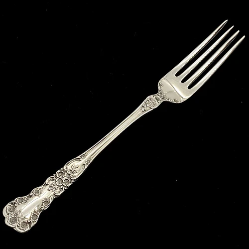 Gorham Buttercup 925 Sterling Silver 7-1/2" Place Size Fork Post-1950 No Mono