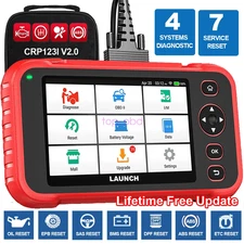LAUNCH CRP123X CRP123I V2.0 OBD2 Scanner Code Reader Engine Car Diagnostic Tool