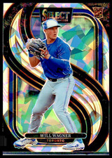 2025 Select Baseball - Will Wagner - Cracked Ice - Premier Level #111 Blue Jays