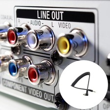 Spring Loaded Photography PC To 2.5mm Syncing Cable PVC Durability Construction