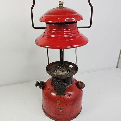 #ad Vintage Red Coleman Model 200 T 66 1964 Untested No Globe Or Mantle CANADA Rough C $59.95