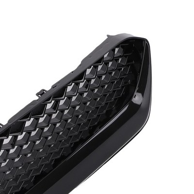 Mesh Front Bumper Upper Grille Sturdy ABS Weatherproof Front Upper Hood Gril HOT
