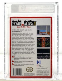 Home Alone Nintendo NES Set New 1990s Factory Sealed WATA VGA Graded TOP POP