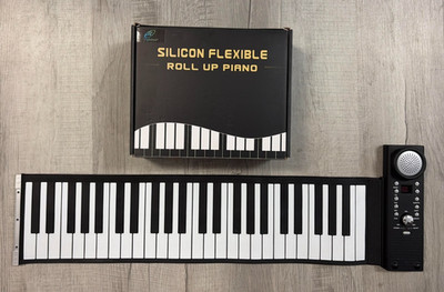 Silicon Flexible Roll up piano Set of 2