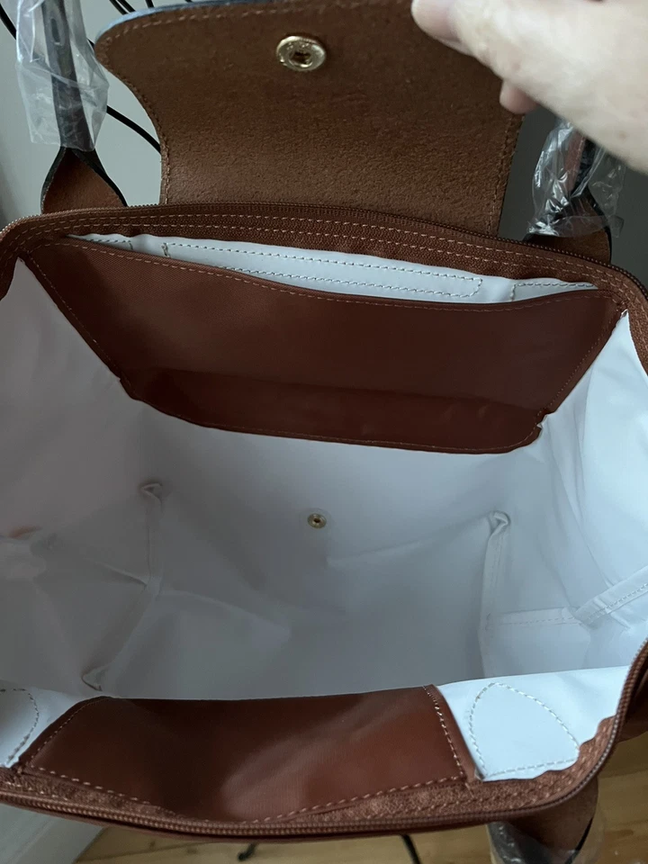 Longchamp Le Pliage Medium Classic Shoulder Tote Bag - Cognac New with tags - Image 4 of 4