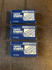 3 BOXES -Stanley Bostitch Standard Staples Model SBS191/4 Chisel Point SEALED