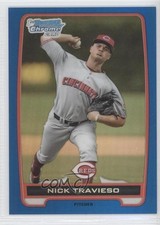2012 Bowman Draft Chrome Picks Blue Refractor 149/250 Nick Travieso #BDPP7 e8d