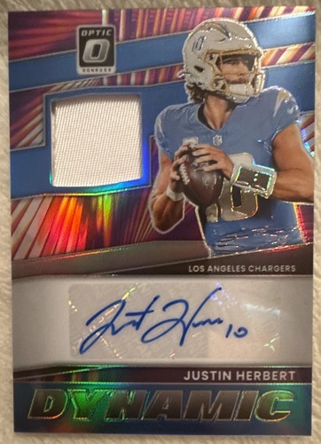2025 Donruss Optic Justin Herbert Base (RAW)