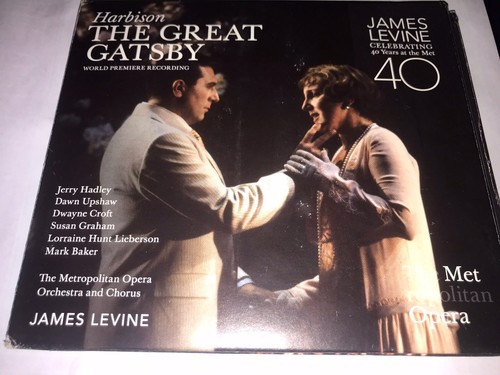 THE GREAT GATSBY Live Opera New CD James Levine Celebrating 40 Years At The Met