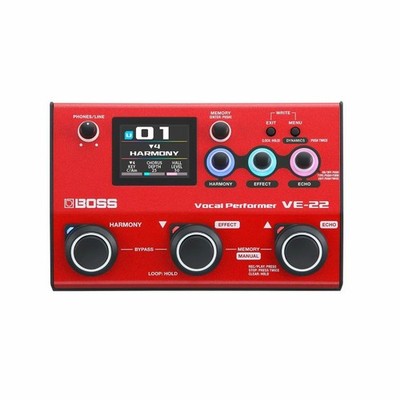 Boss VE-22 Vocal Performer Pitch Correction Effektpedal