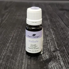 Plant Therapy Quiet Cough Essential Oil Blend, Single 10ml Dropper Bottle