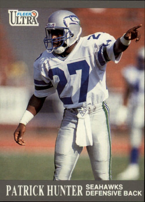 1991 Ultra #137 Patrick Hunter UER RC - FB