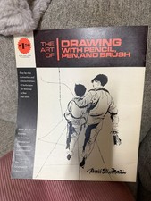 The Art of Drawing Pencil Pen Brush Grumbacher Library B  409 1975 PB Large Pamph