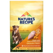 Nature s Recipe Grain Free Chicken, Sweet Potato Pumpkin Recipe Dry Dog Food