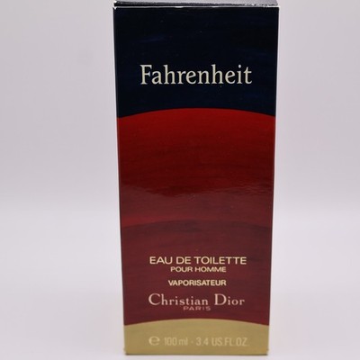  1995 Vintage Christian Dior Fahrenheit EDT  100ml/3.4oz