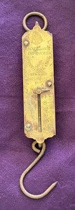 Chatillon's Improved 1892 Antique Spring Balance Scale Farm Produce Scale USA