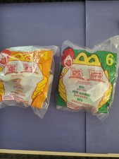 Lot Of 2 Winnie The Pooh McDonalds Happy Meal Toys 4 and 6 NOS NISB 1999