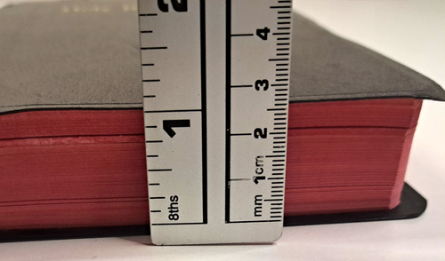 Vtg 1972 Holy Bibe Concordance Revised Standard Version Red Letter Thomas Nelson - Afbeelding 6 van 13