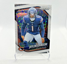 Jaylon Johnson - 2025 Panini Prizm White Disco Prizm #44 - Chicago Bears