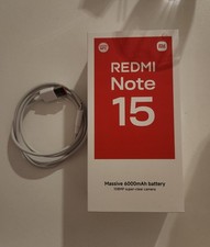 Xiaomi Redmi Note 15 128GB Schwarz NFC Android Smartphone ohne Simlock