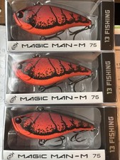 13 Fishing Magic Man 75 Mudbug Punch Multi Pitch (lot of 3)