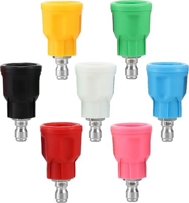 #ad #ad 7Pcs Pressure Washer Nozzle Guard Power Washer Tips with Upgraded Rubber Protec $20.99