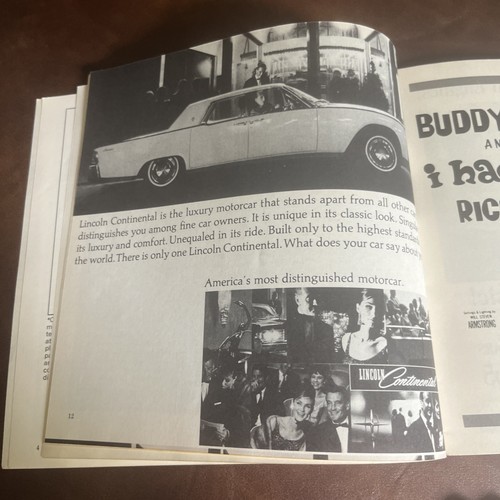 Buddy Hackett "I HAD A BALL" Detroit Fisher Theatre 1964 Tryout Playbill - Foto 7 di 12