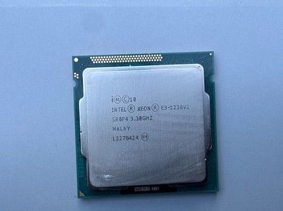 Intel Xeon E3-1230 V2 3.30GHz Quad Core CPU 8MB 69W LGA1155 Server Processor