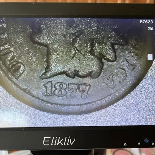 1877 INDIAN HEAD PENNY VERY RARE BUT A BUCKET LISTER! LQQK! VERY STRONG DATE!