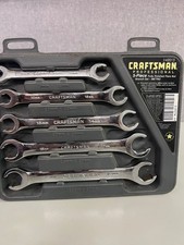 Craftsman Metric Flare Nut Wrench Set 9-42013 Wrenches 9mm - 18mm 371 Craftsman Metric Flare Nut Wrench Set 9-42013 Wrenches 9mm - 18mm 371