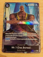 Mr. 1 (Daz.Bonez) (Alternate Art) - OP14-090 - Near Mint NM - Rare