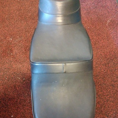 Corbin Custom Motorcycle Black Leather Seat, Kawasaki GPZ