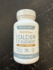 SM Nutrition  Calcium D-Glucarate 500 mg + Bi...