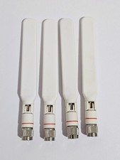 Cisco AIR-ANT2524DW-R Lot of 4 Dipole Antenna, White, RP-TNC