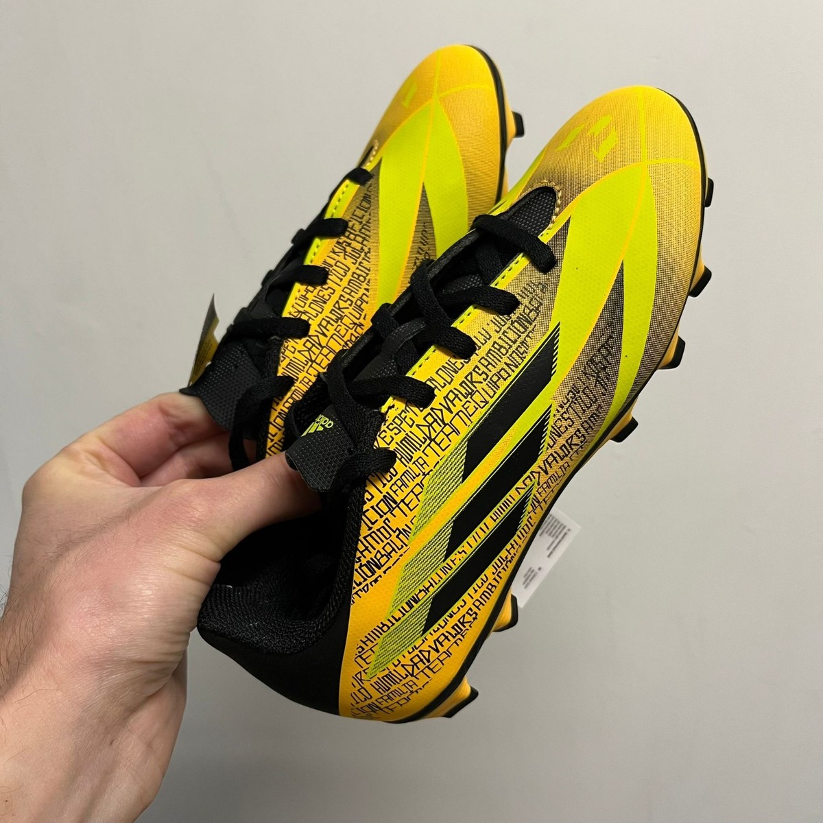 adidas X Speedflow Messi.4 FG AG Boys Girls SIZE 2 Football Boots