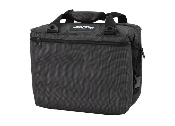 S Aoba12bkch 12 Pack Ballistic Cooler - Black/charcoal - Aob